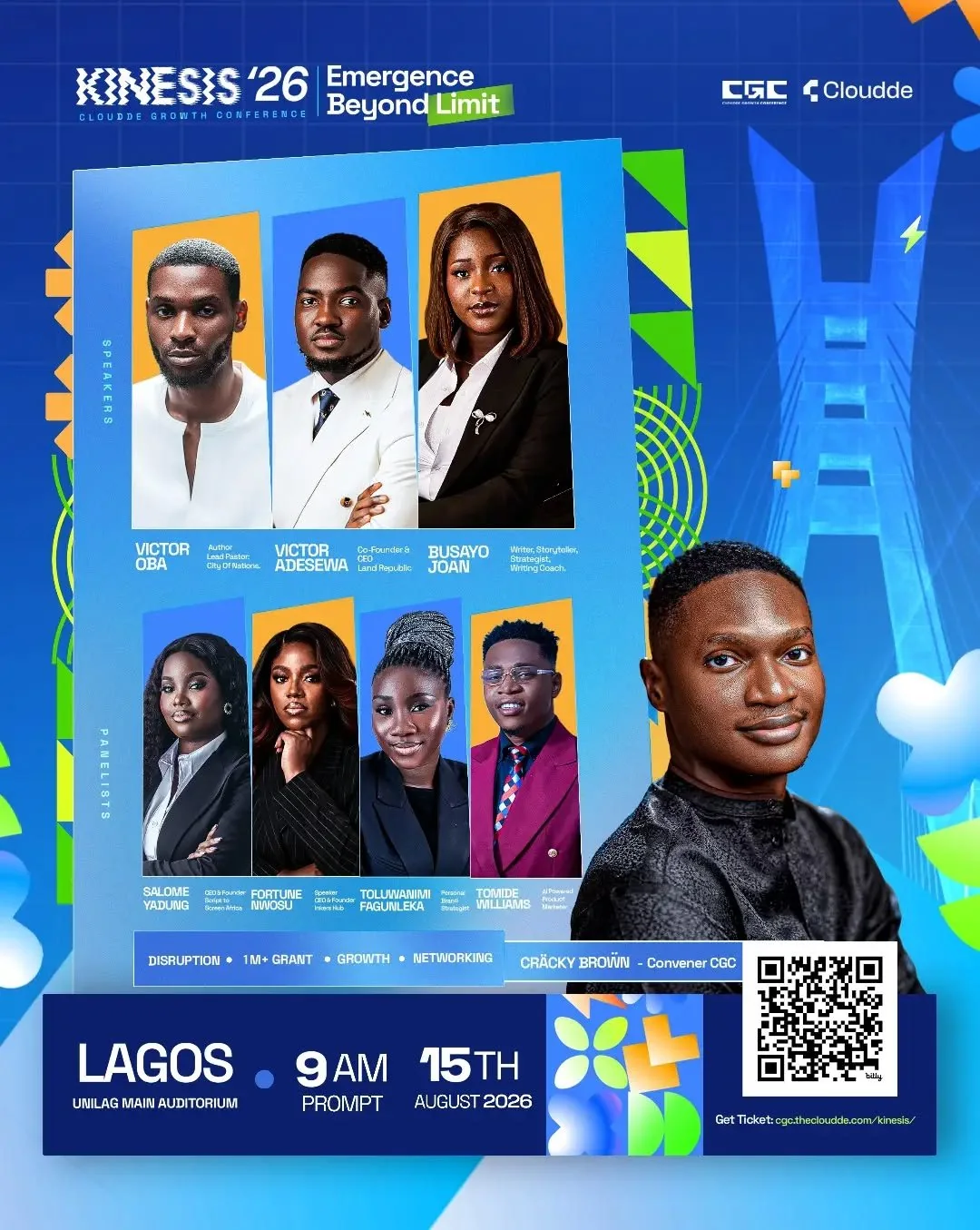 Kinesis Conference campaign design