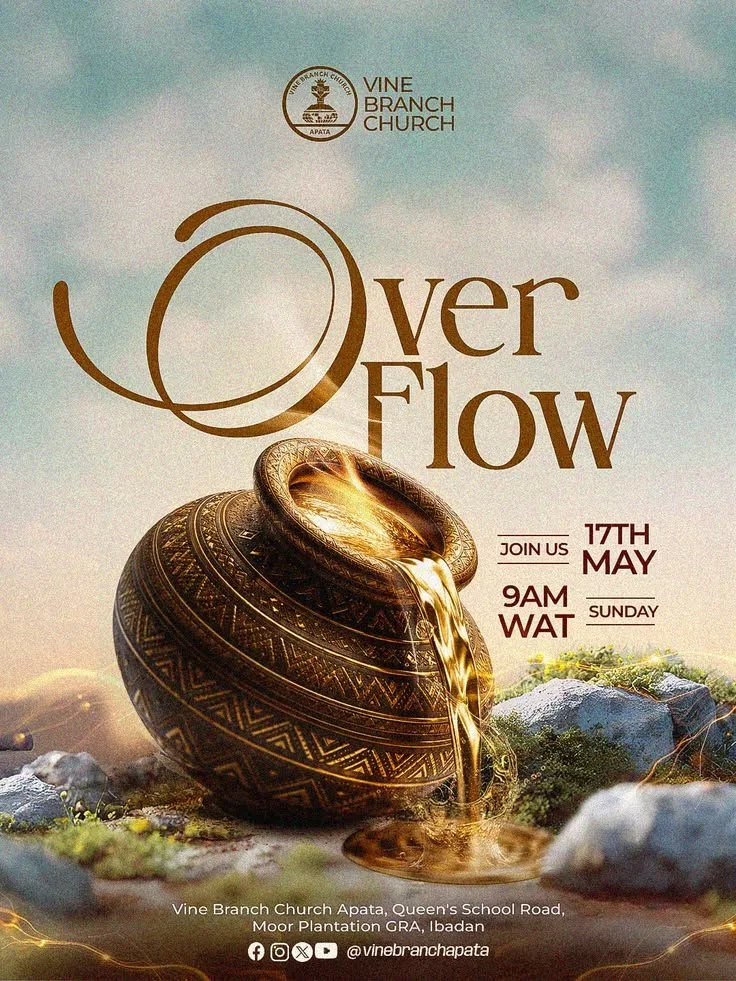 Overflow — Church event project preview